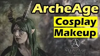 Archeage Character Cosplay Makeup Look tutorial