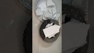 White Big Slab Crush l Riddhima_asmr