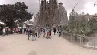 360 video: La Sagrada Familia, Barcelona, Spain