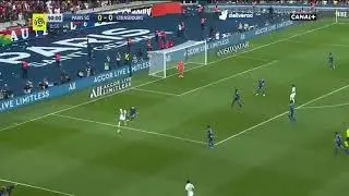 Neymar scores Unreal bicycle goal at last min to win the game against Strastbourg on his return