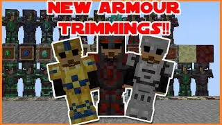 NEW ARMOUR TRIMS IN MINECRAFT 23w04a