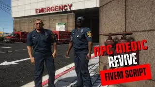 NPC DOCTOR REVIVE BRING SCRIPT QB CORE | Fivem Script