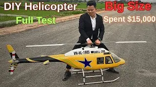 💸 Burning $15,000 on a Homemade Helicopter – Worth It or a Total Scam?