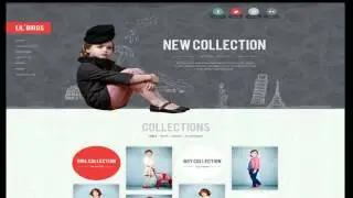 Lil'Birds  unique PSD Template
