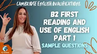 B2 Reading and Use of English Part 1 | Sample Questions