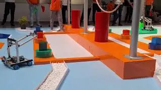 Vòng loại cuộc thi robocon 2024 chiến binh cứu hỏa #ongvuitinh #robot #fpoly #robocon