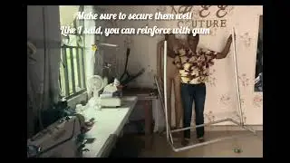 DIY:  How to make Hanger Stand/ Clothes rack with PVC pipes for less than 15,000 Naira