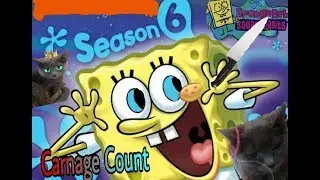 SpongeBob SquarePants Season 6 (2008) Carnage Count