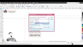 COREL LAZER DE KAZIMA VE KESİM YAPARKEN YAŞANAN UYUMSUZLUK