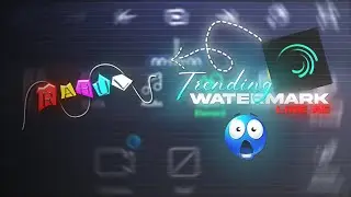 TRENDING WATERMARK INSTAGRAM REELS 💀 ALIGHT MOTION XML FILE 🚀