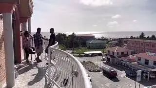 VIEW OF ANNA REGINA TOWN ESSEQUIBO COAST GUYANA
