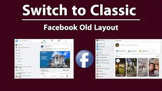 How to switch back to Classic mode on Facebook on PC