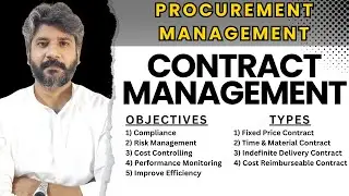 Contract Management | Objectives | Contract Types