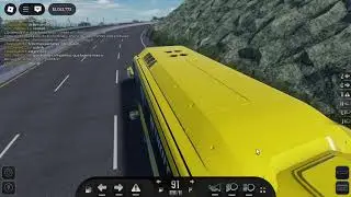 Manejando El Volvo 9800 4x2 2016 TORNADO Cuernavaca-Mexico Sur Bus Simulator Mexico 95-D Roblox