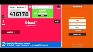 KAHOOT - NOVEDAD MODO EQUIPO / TEAM MODE