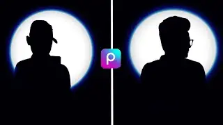 PicsArt dark shadow glowing effect photo editing 