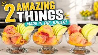 Make Delicious Sorbet & Nut Butter With ONLY Natural Ingredients - Nama J2 Juicer Demo!