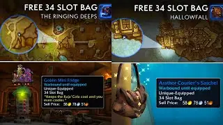 How to Obtain Two Free 34-Slot Bags in The War Within