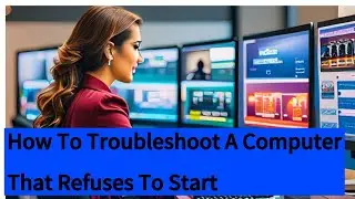 How To Troubleshoot A Computer That Refuses To Start | Fix A Computer That Will Not Turn On Or Boot