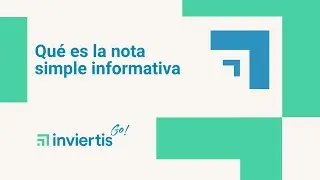 Qué es la nota simple informativa