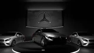 Mercedes CLA Animation | Blender 2.8 | Eevee | Blender Creations