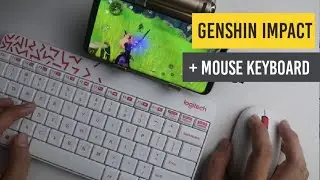 main genshin impact di android menggunakan mouse keyboard