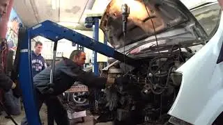 Потекла прокладка поддона Газель Cummins 2.8. Устранение причины.