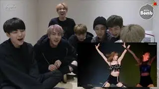 BTS REACTION  LISA (BLACKPINK) sexy Dance New 2020