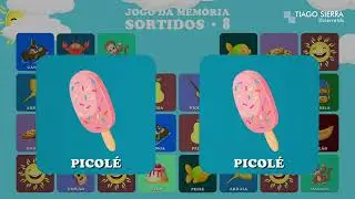 Jogo da Memória - Sortidos 8