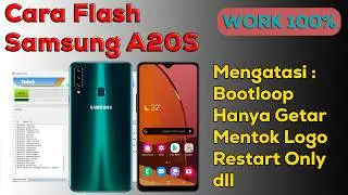 How to Flash Samsung Galaxy A20s (SM-A207F) | Fix Bootloop, Stuck on Logo & System Error (100% Work)