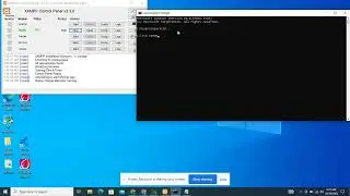 how to install xampp for create database.