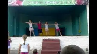 танец девченок. конкурс "звезда танцпола". 1 тур
