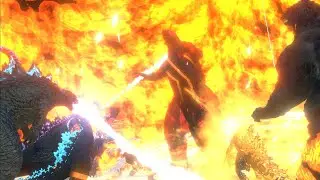 [Animal Revolt Battle Simulator] Godzilla Team VS Godzilla.EXE
