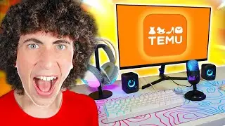 Costruisco una POSTAZIONE da GAMING usando SOLO TEMU: FA SCHIFO?