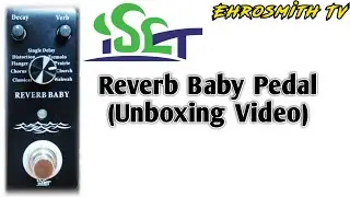 ISET Reverb Baby Pedal Unboxing Video | ISET Reverb Mini Pedal