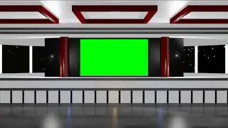 Virtual Studio Green Screen - Q Maan Editings