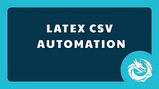 LaTeX CSV Automation 2 - Create Multiple Documents