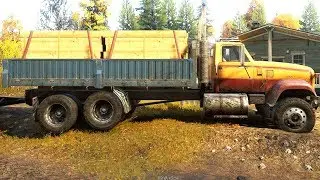 SnowRunner - GMC MH9500 Truck + Trailer