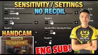 Sensitivity And Control setting | Pubg Mobile Handcam video