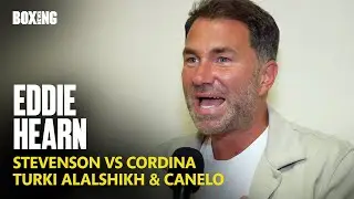 Exclusive: Eddie Hearn Reveals Shakur Stevenson vs Joe Cordina Talks