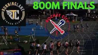 Insane Finish! 800M Finals - Rocket City Showcase - Full Drone Coverage Bonus