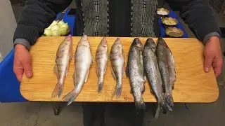 РЫБА в КАЗАНЕ на КОСТРЕ. РЫБА с ОВОЩАМИ ТУШЕНАЯ с ЛУКОМ в ТОМАТЕ. РЫБА в ТОМАТНОМ СОУСЕ с ЛУКОМ.