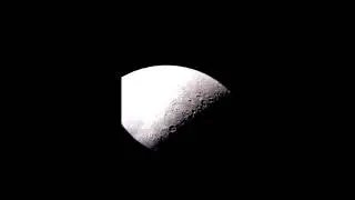 Luna a través del telescopio :3
