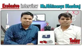 My BIGGEST Interview Yet! ABHIMANYU BHARDWAJ shares his life-changing guide for students