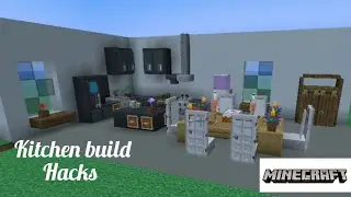 Minecraft 20+ kitchen build hacks & Designs!