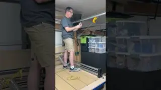 Just working on getting my dust collection hose set up on the Onefinity CNC