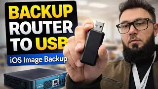Cisco Backup & Restore Config and IOS to USB | Full Practical Lab Guide