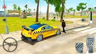 Taxi Sim 2020 #9 - Nissan GTR Car Used For Taxi - Android Gameplay