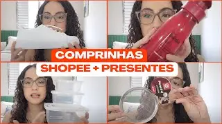 Comprinhas na SHOPEE + Presentes de Aniversário | Aline Nogueira