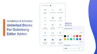 How to Install Gutenberg Blocks - Unlimited Blocks for Gutenberg in WP Dashboard.